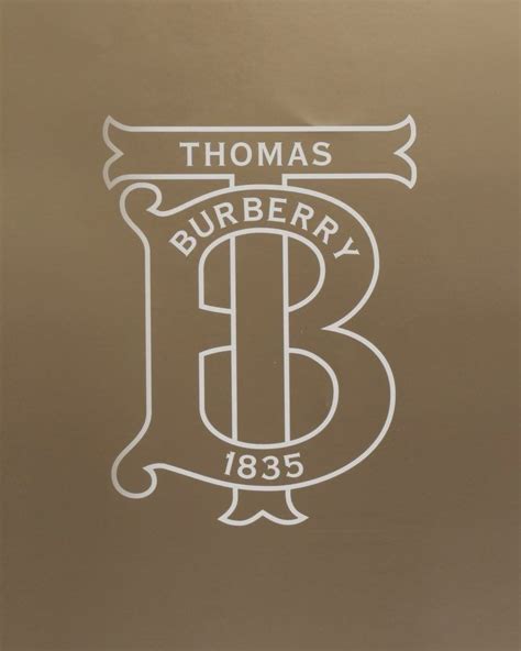 thomas burberry tb initials.